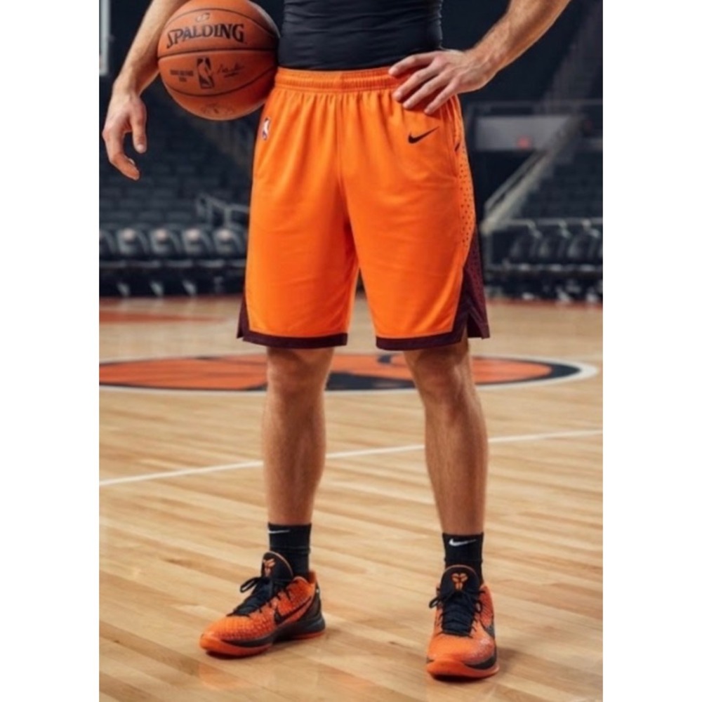 Nike Oregon State Beavers On-Court Basketball Shorts Orange Men's Medium HO12